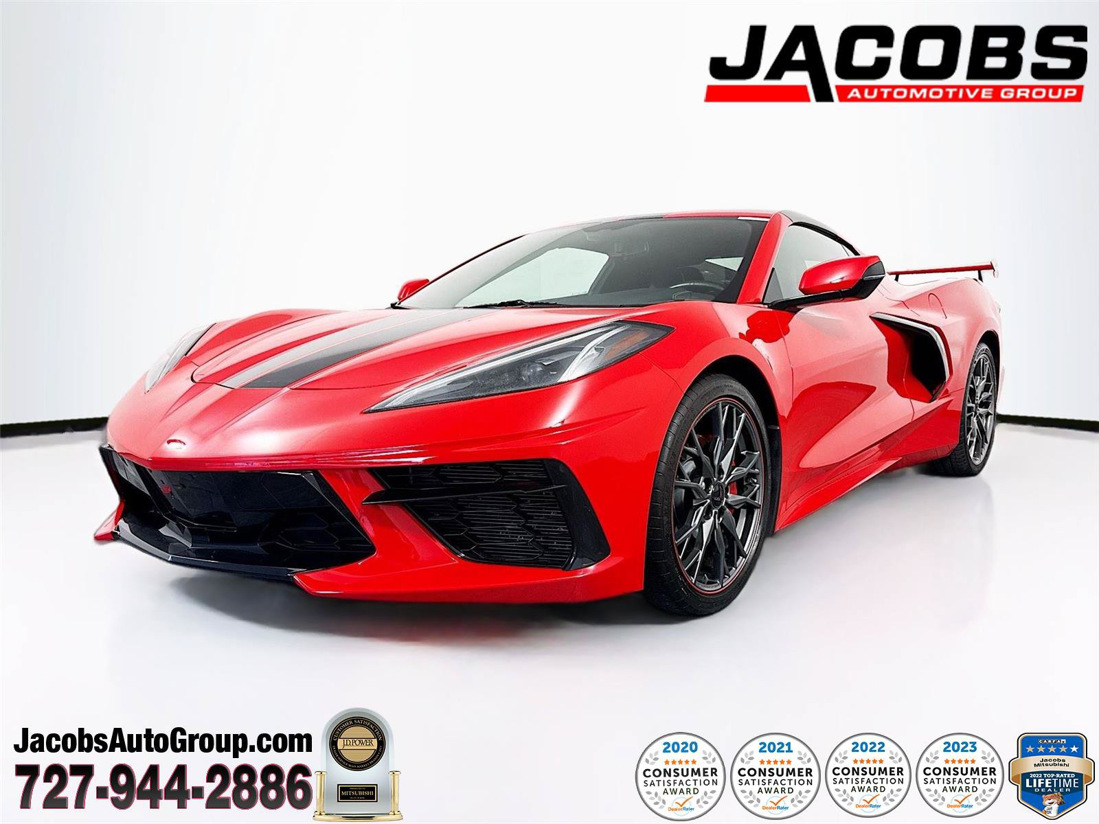 Used 2023 Chevrolet Corvette Stingray Coupe w/ 1LT RWD image 1