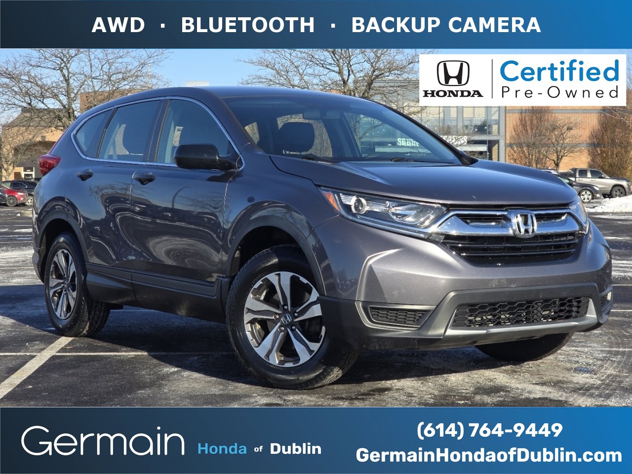 Certified 2017 Honda CR-V LX