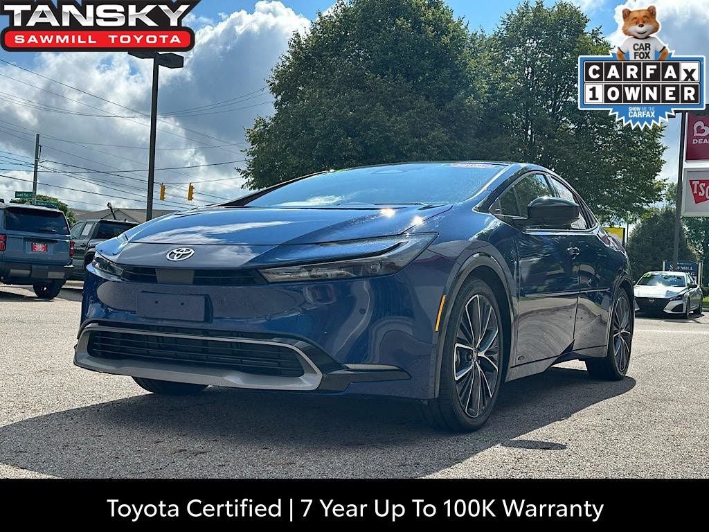 Certified 2023 Toyota Prius XLE