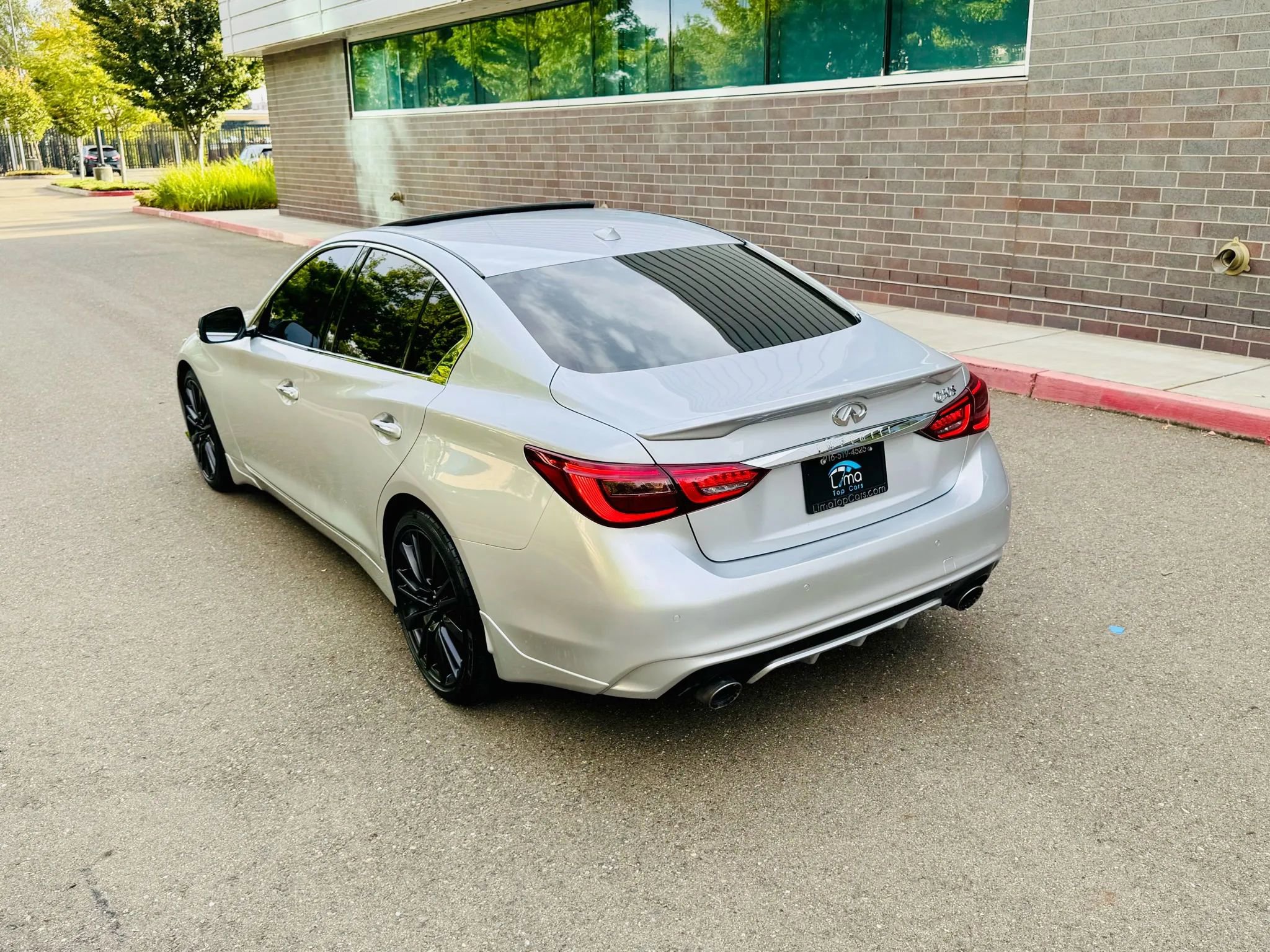 Used 2019 INFINITI Q50 Red Sport 400 RWD image 8