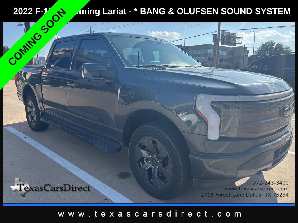 Used 2022 Ford F150 Lightning Lariat AWD/4WD image 2