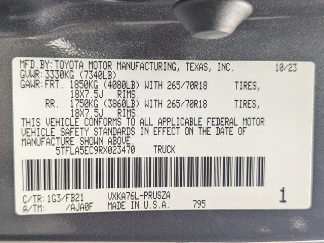 Used 2024 Toyota Tundra SR5 AWD/4WD image 27