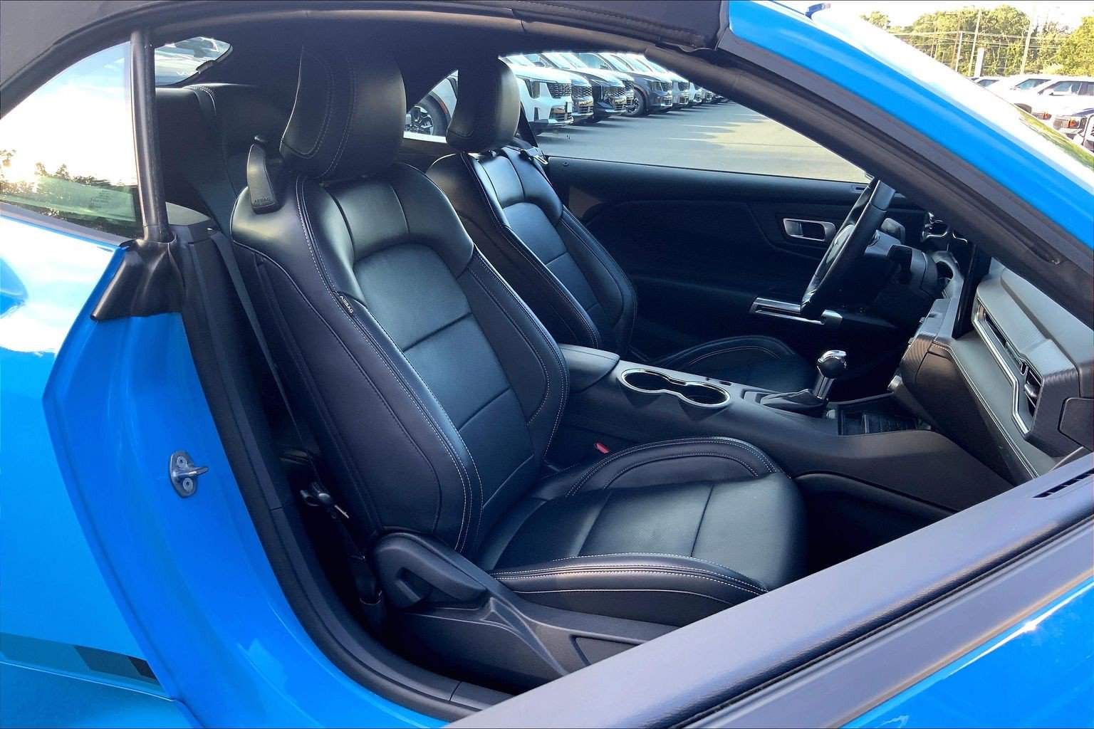 Used 2024 Ford Mustang Premium w/ Wheel & Stripe Package RWD image 9