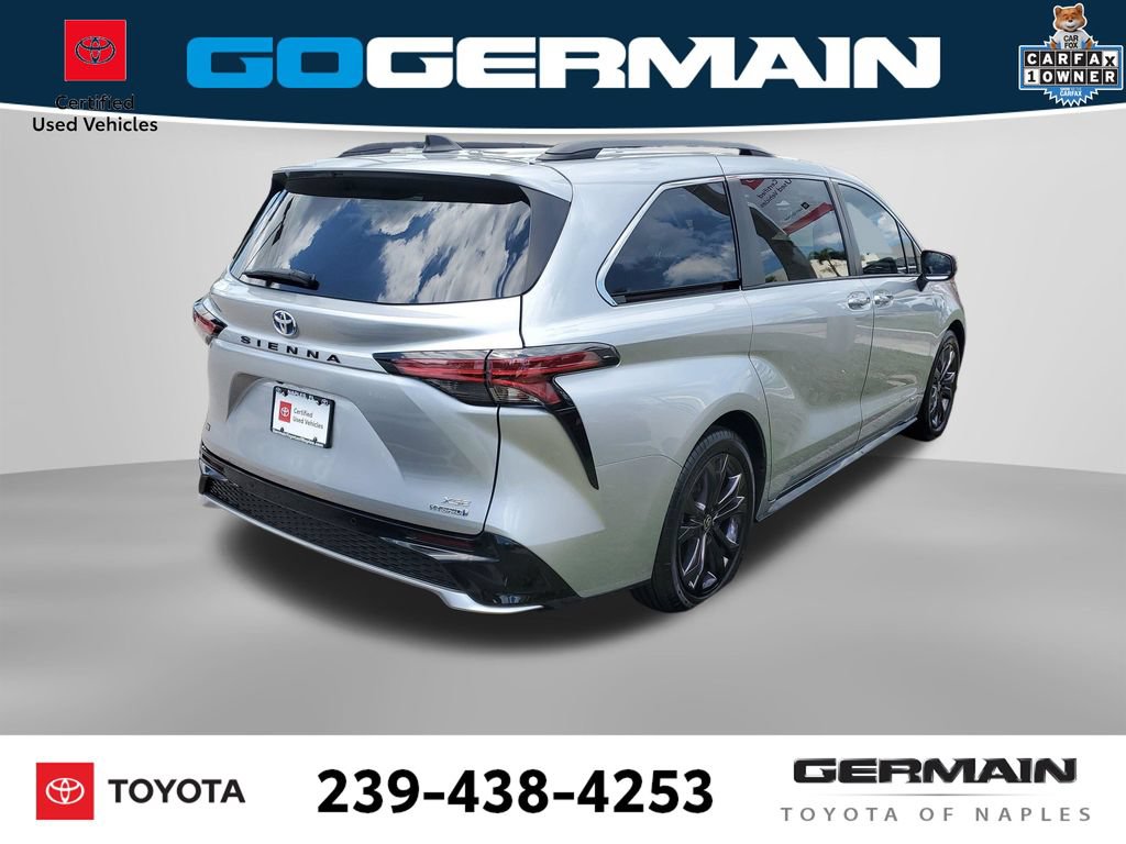 Certified 2021 Toyota Sienna XSE FWD image 7