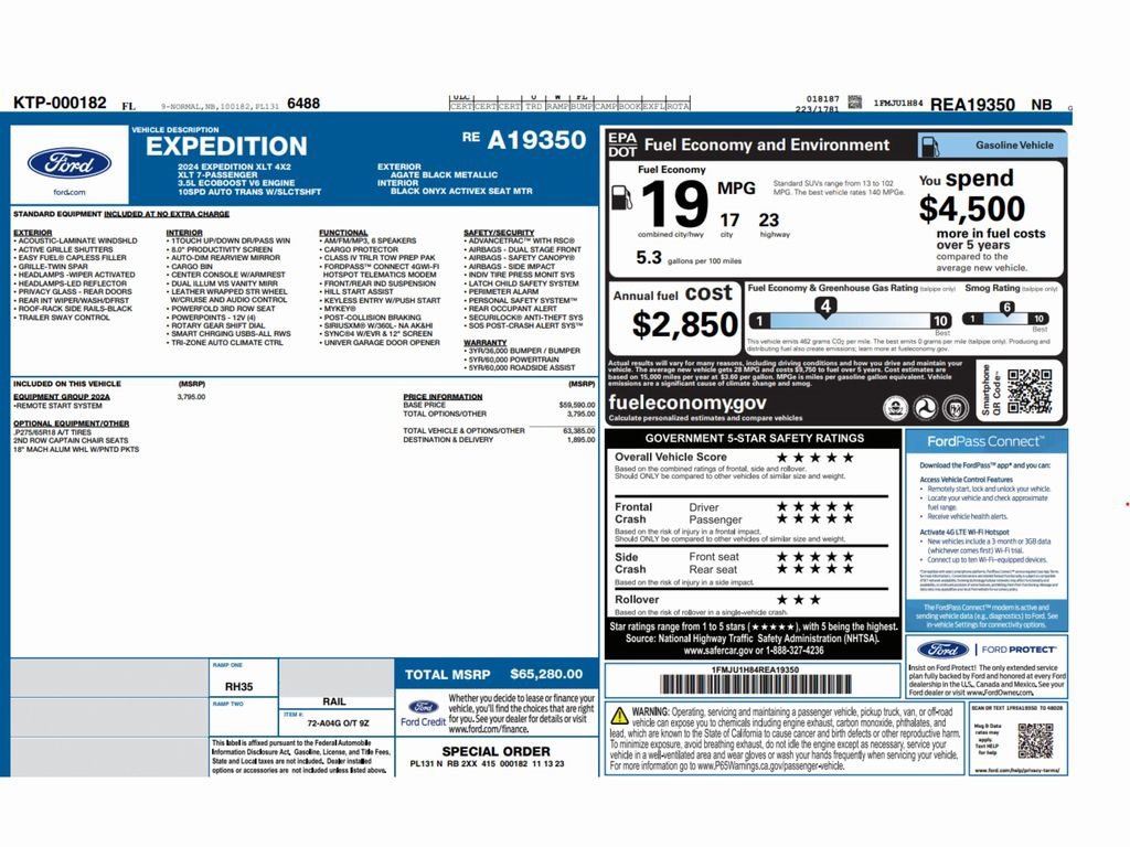 Used 2024 Ford Expedition XLT image 2