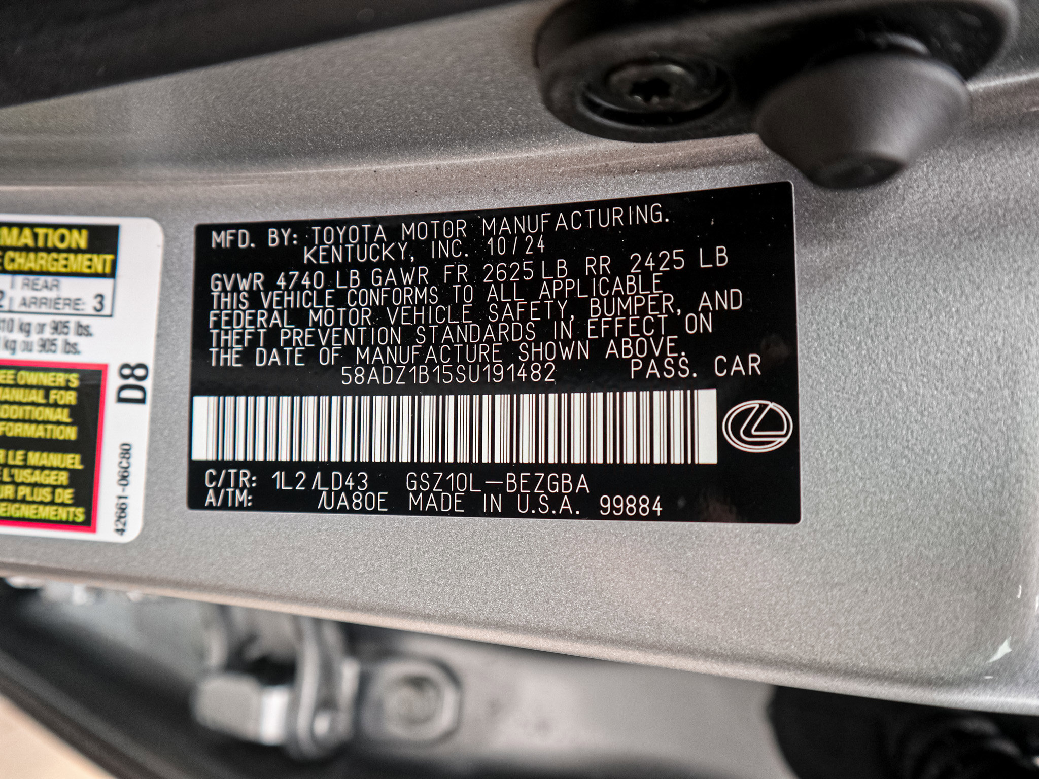 Used 2025 Lexus ES 350 ES 350 image 34