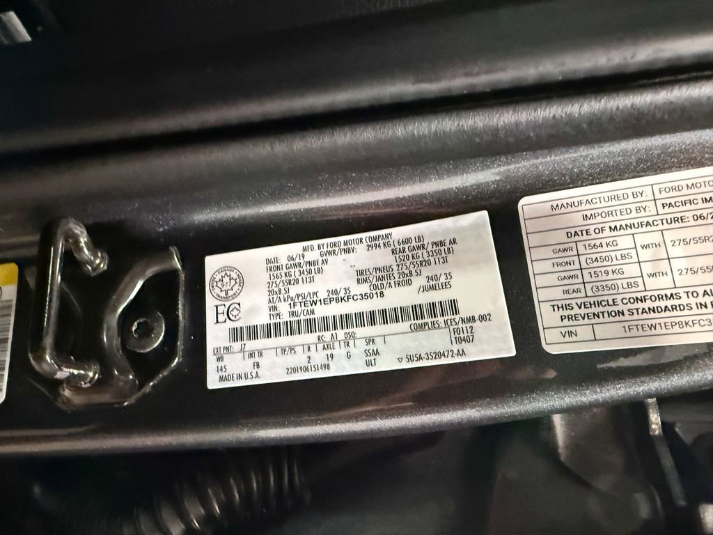 Used 2019 Ford F150 XLT w/ Equipment Group 302A Luxury image 57