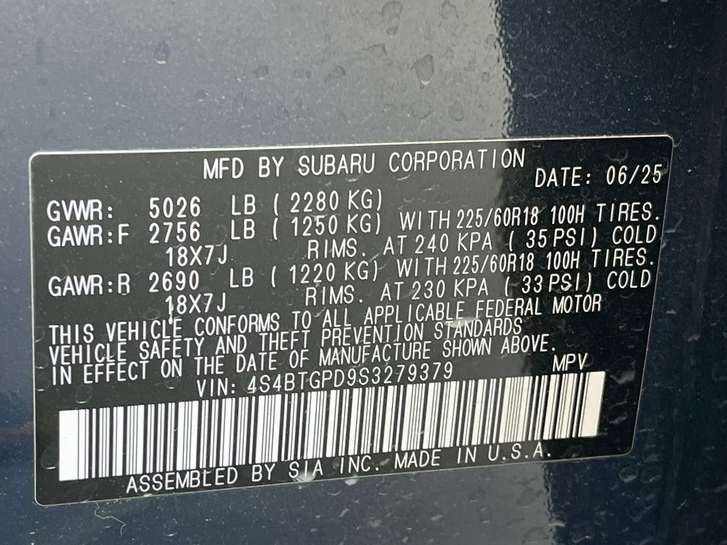 Used 2025 Subaru Outback Touring XT AWD/4WD image 34