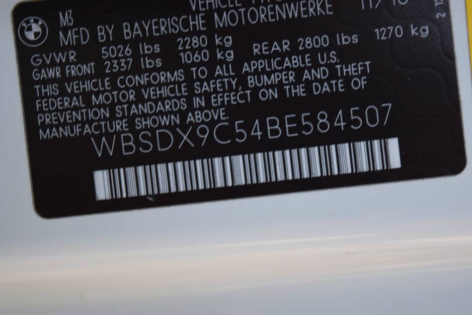 Used 2011 BMW M3 Convertible RWD image 84
