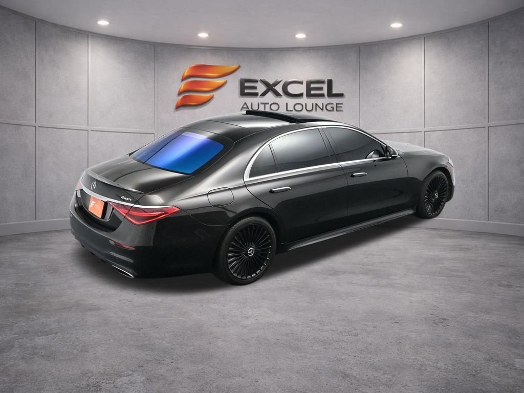 Used 2021 Mercedes-Benz S 580 4MATIC Sedan w/ AMG Line image 73