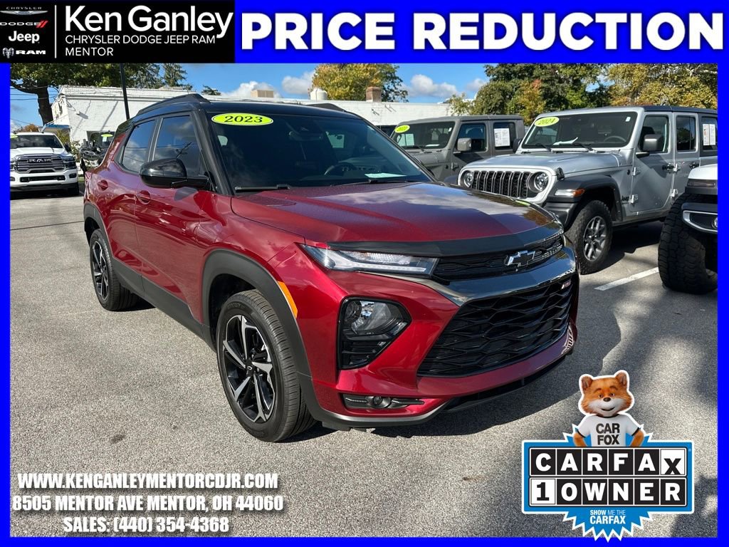 Used 2023 Chevrolet TrailBlazer RS w/ Sun and Liftgate Package