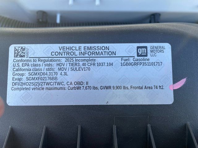 New 2025 Chevrolet Express 3500 w/ Power Convenience Package RWD image 16