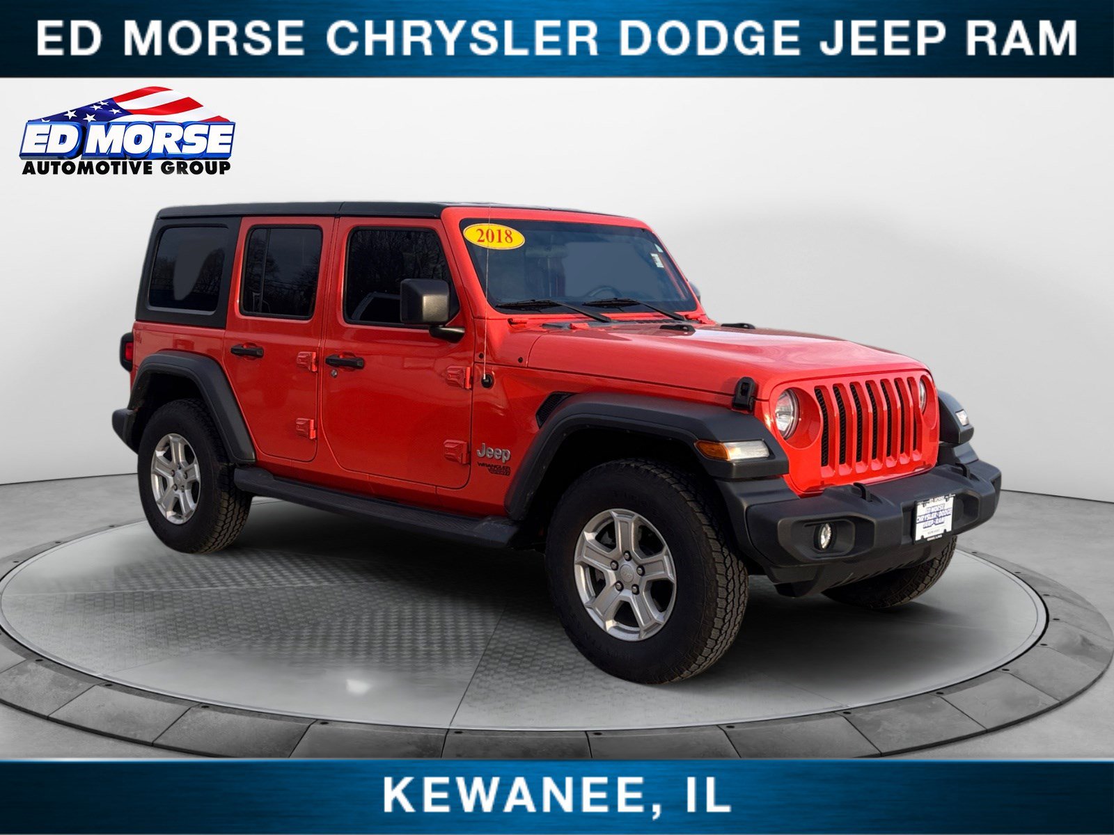 Used 2018 Jeep Wrangler Unlimited Sport S image 7