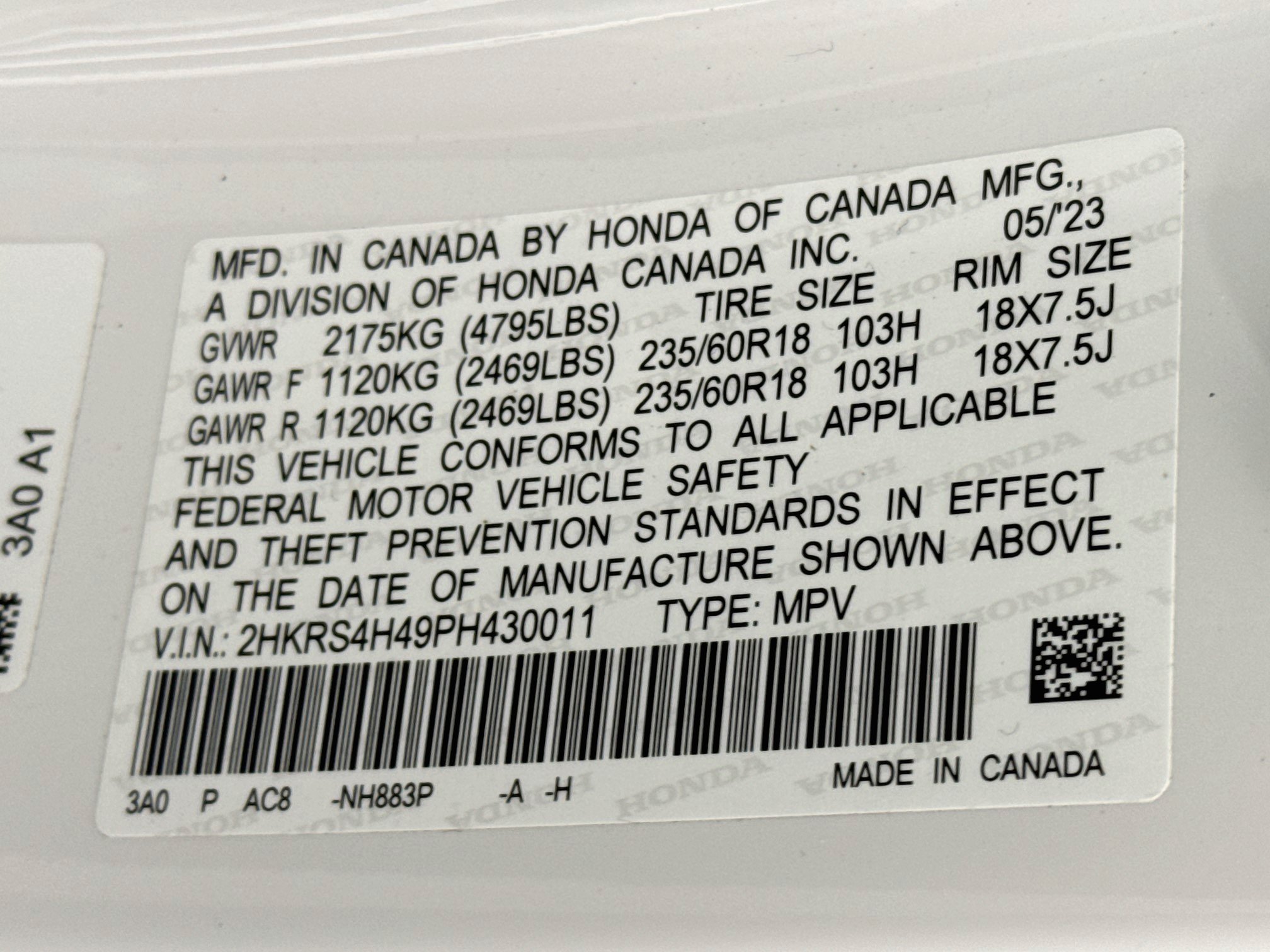 Certified 2023 Honda CR-V EX image 31
