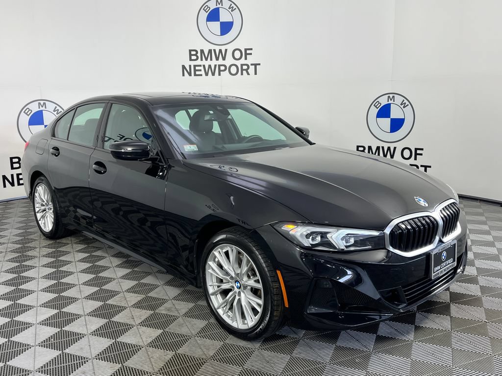 Certified 2023 BMW 330i xDrive Sedan w/ Driving Assistance Package AWD/4WD image 1
