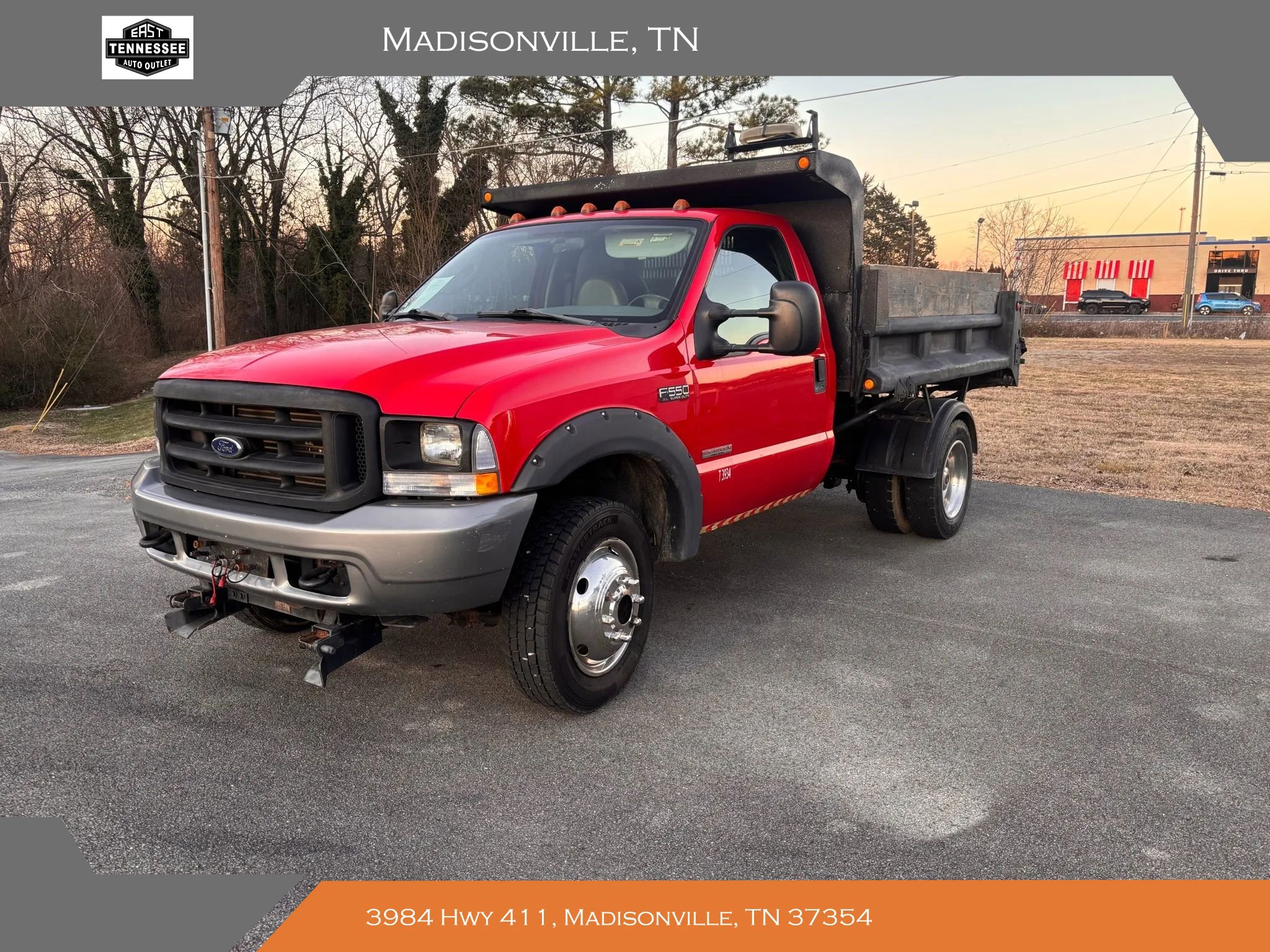 Used 2003 Ford F550 4x4 Regular Cab Super Duty image 1