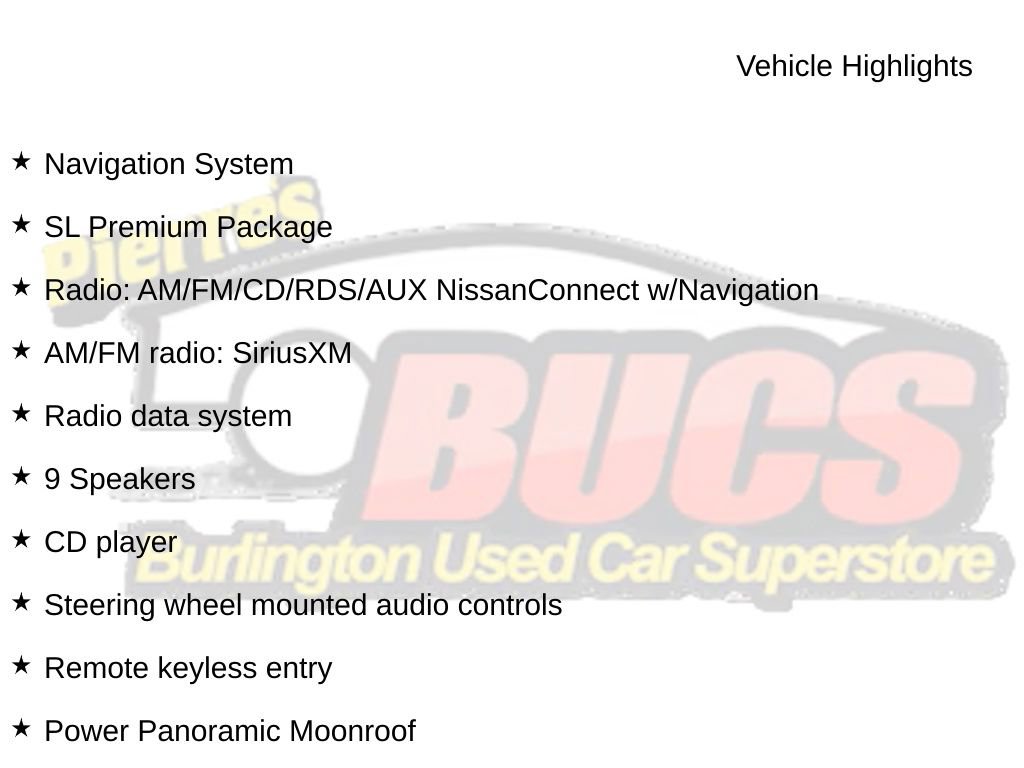 Used 2016 Nissan Rogue SL w/ SL Premium Package image 5
