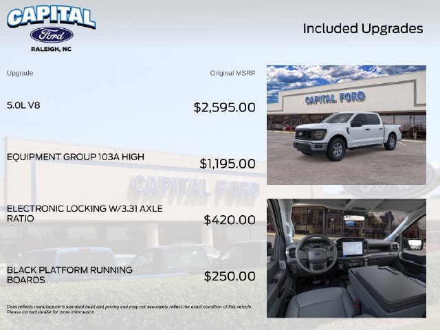 New 2026 Ford F150 XL w/ Equipment Group 103A High RWD image 3