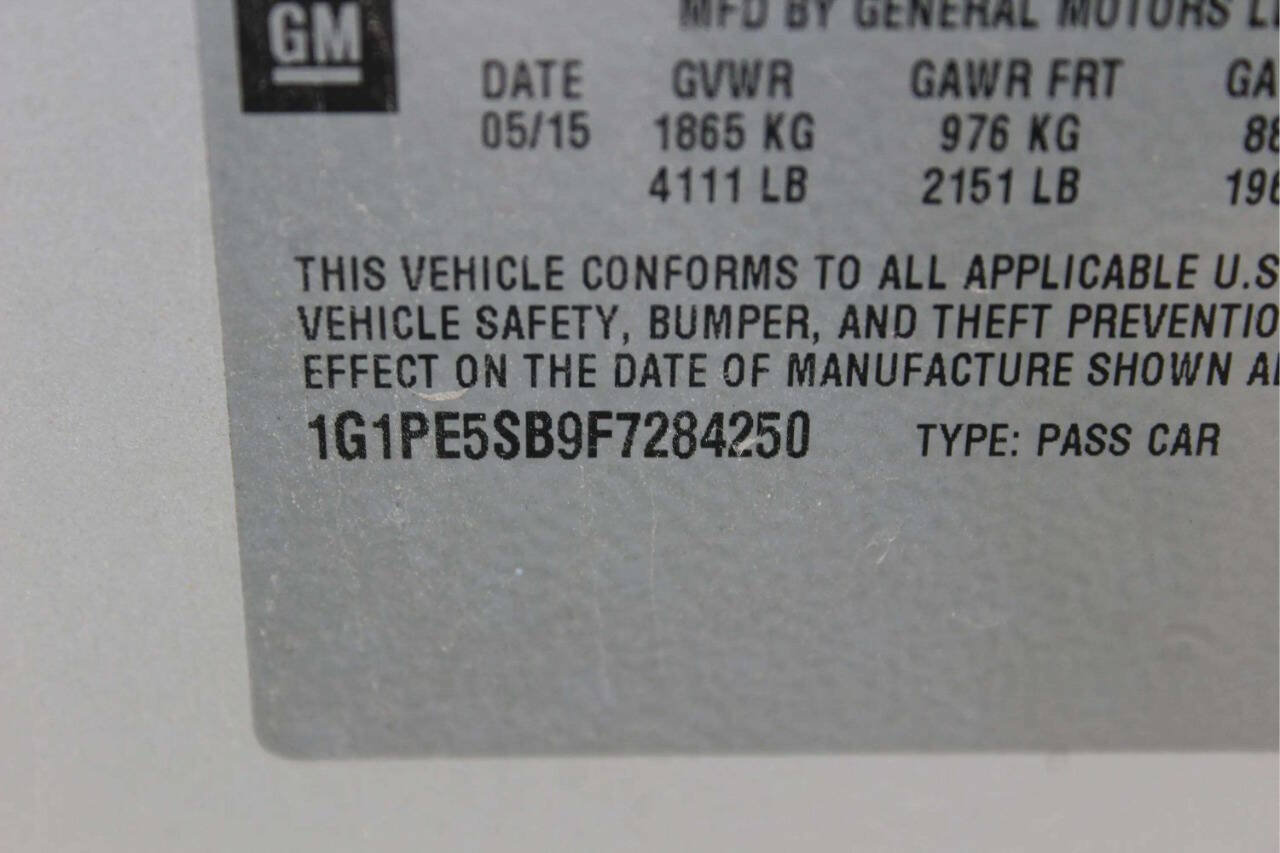 Used 2015 Chevrolet Cruze LT FWD image 10