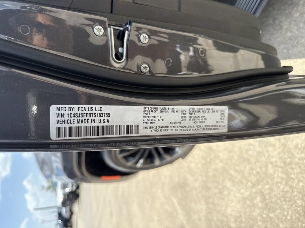 New 2026 Jeep Grand Wagoneer L Summit w/ Rear Seat Video Group I AWD/4WD image 27