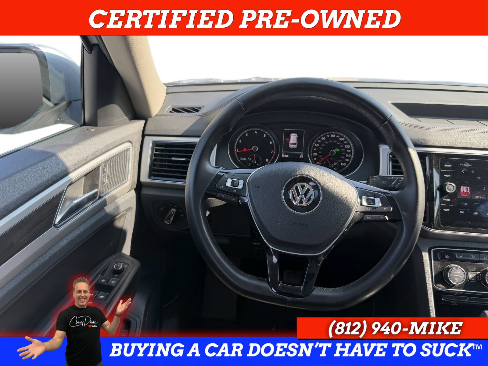 Used 2018 Volkswagen Atlas SEL AWD/4WD image 16