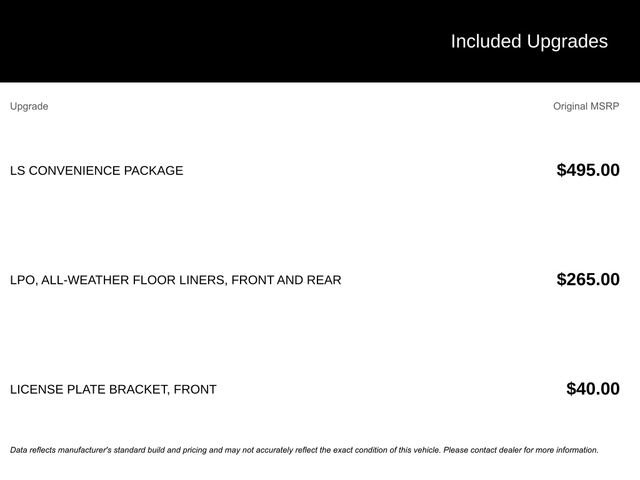 New 2026 Chevrolet TrailBlazer LS w/ LS Convenience Package