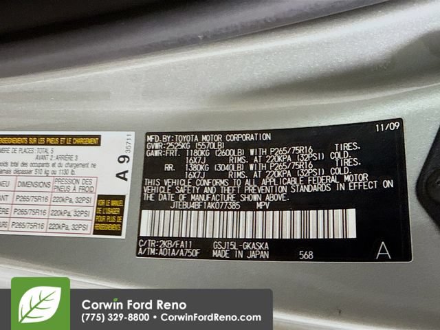 Used 2010 Toyota FJ Cruiser 4WD image 28