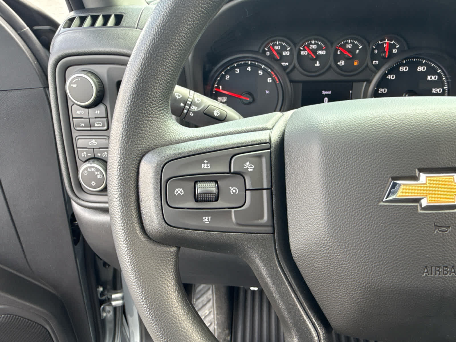 New 2026 Chevrolet Silverado 1500 Custom w/ Turbomax Blackout Package AWD/4WD image 17