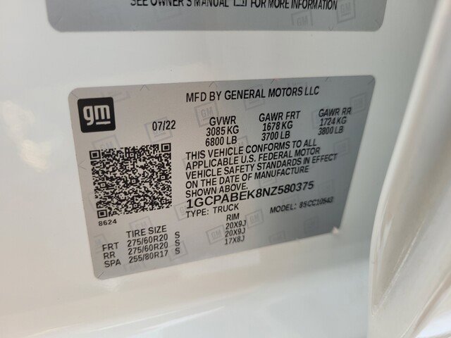 Used 2022 Chevrolet Silverado 1500 Custom image 20