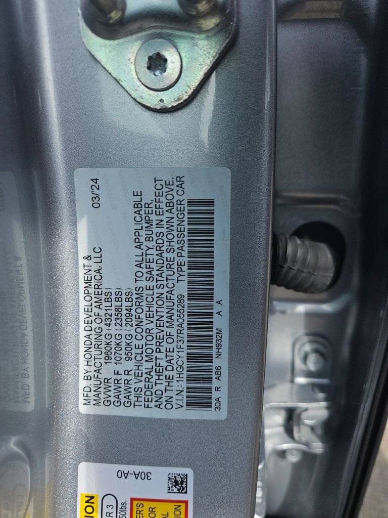 Used 2024 Honda Accord EX image 30