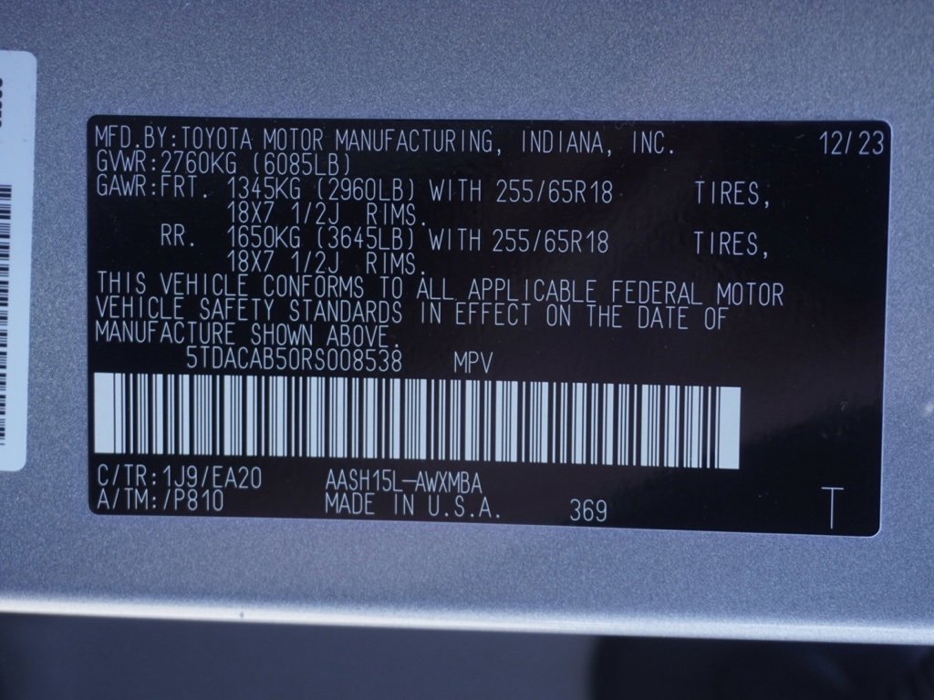 Used 2024 Toyota Grand Highlander XLE image 30