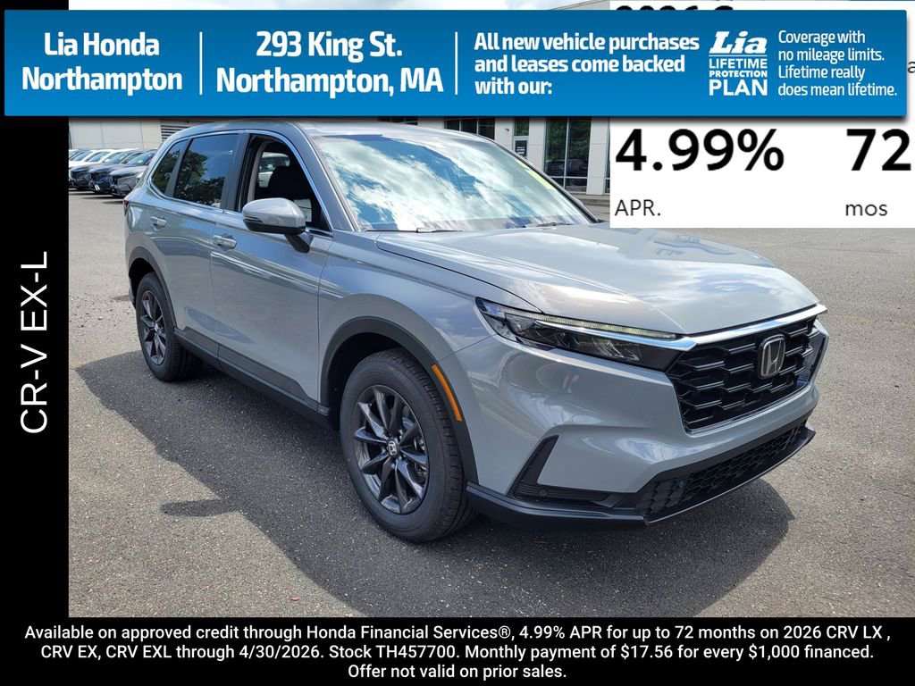 New 2026 Honda CR-V EX-L image 1