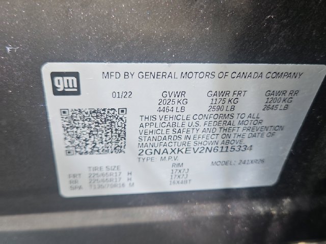 Used 2022 Chevrolet Equinox LT FWD image 30