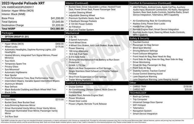 Used 2023 Hyundai Palisade XRT FWD image 4