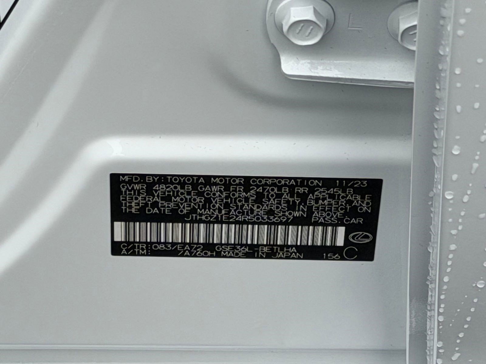 Used 2024 Lexus IS 350 F Sport image 23