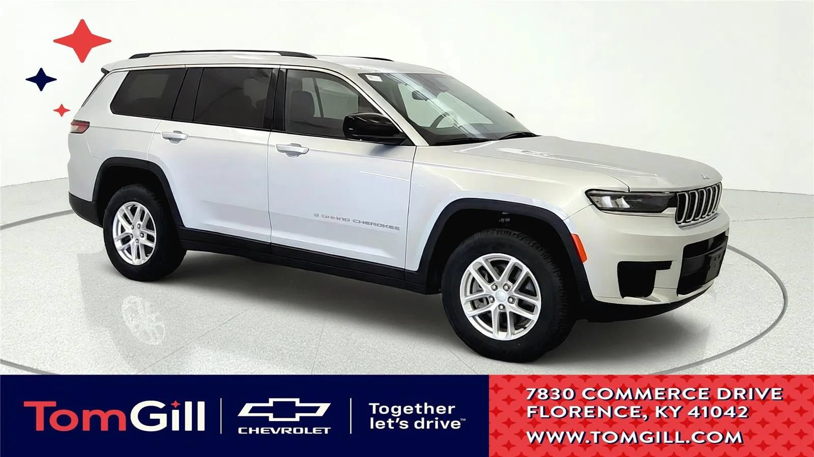 Used 2022 Jeep Grand Cherokee L Laredo w/ Luxury Tech Group I AWD/4WD image 1