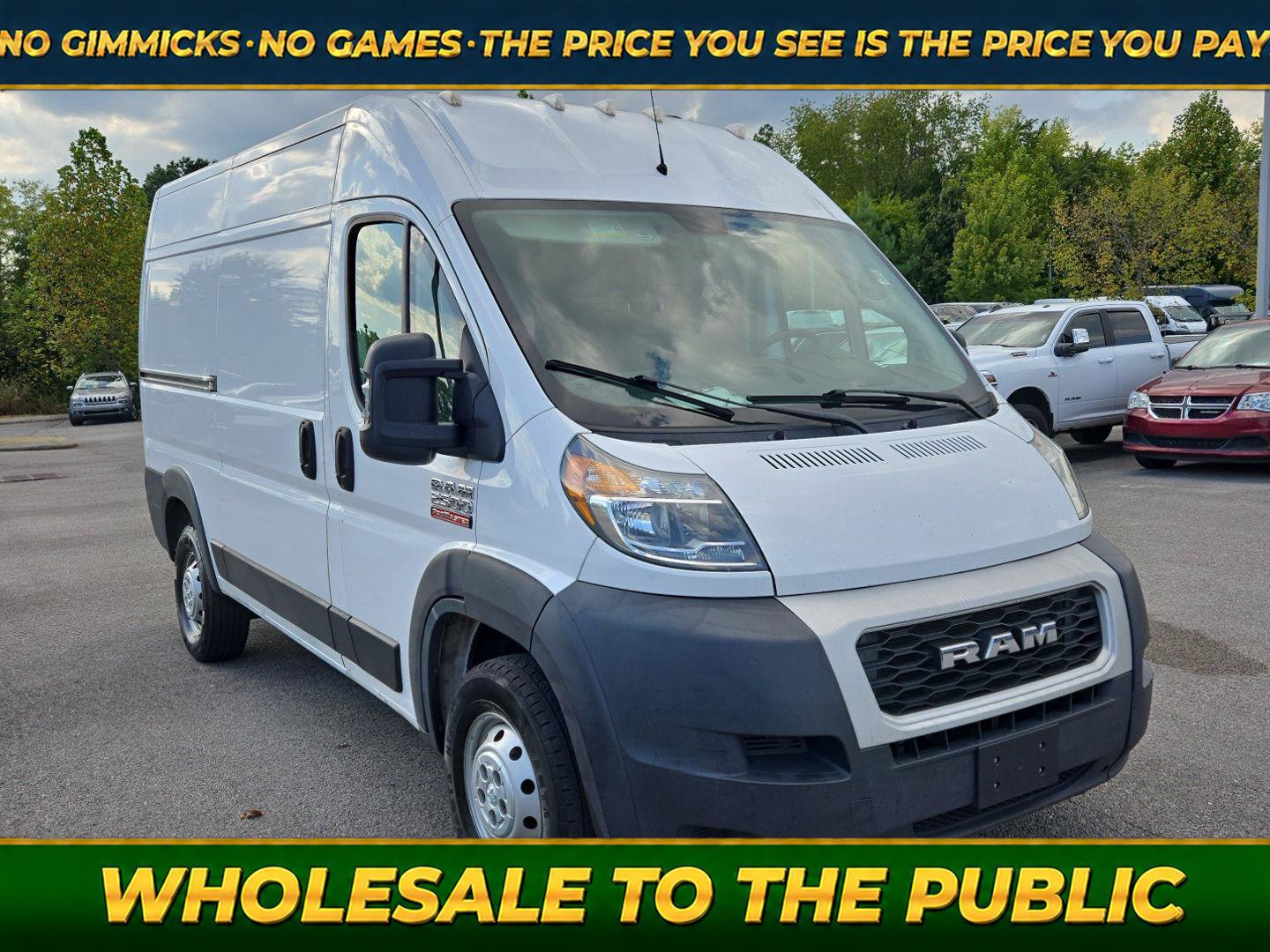 Used 2019 RAM ProMaster 2500
