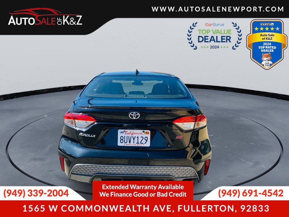 Used 2021 Toyota Corolla SE w/ Carpet Mat Package (TMS) image 5