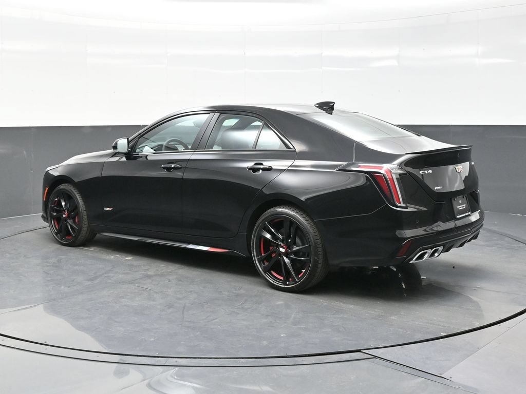 New 2025 Cadillac CT4 V w/ LPO, Red Accent Package AWD/4WD image 4