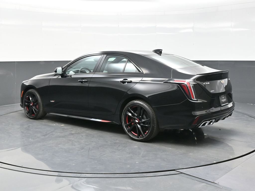 New 2025 Cadillac CT4 V w/ LPO, Red Accent Package AWD/4WD image 4