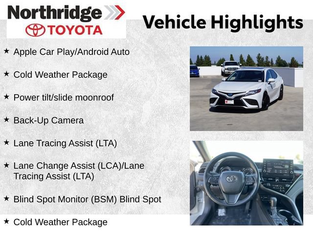 Used 2023 Toyota Camry XSE w/ Cold Weather Package FWD image 2