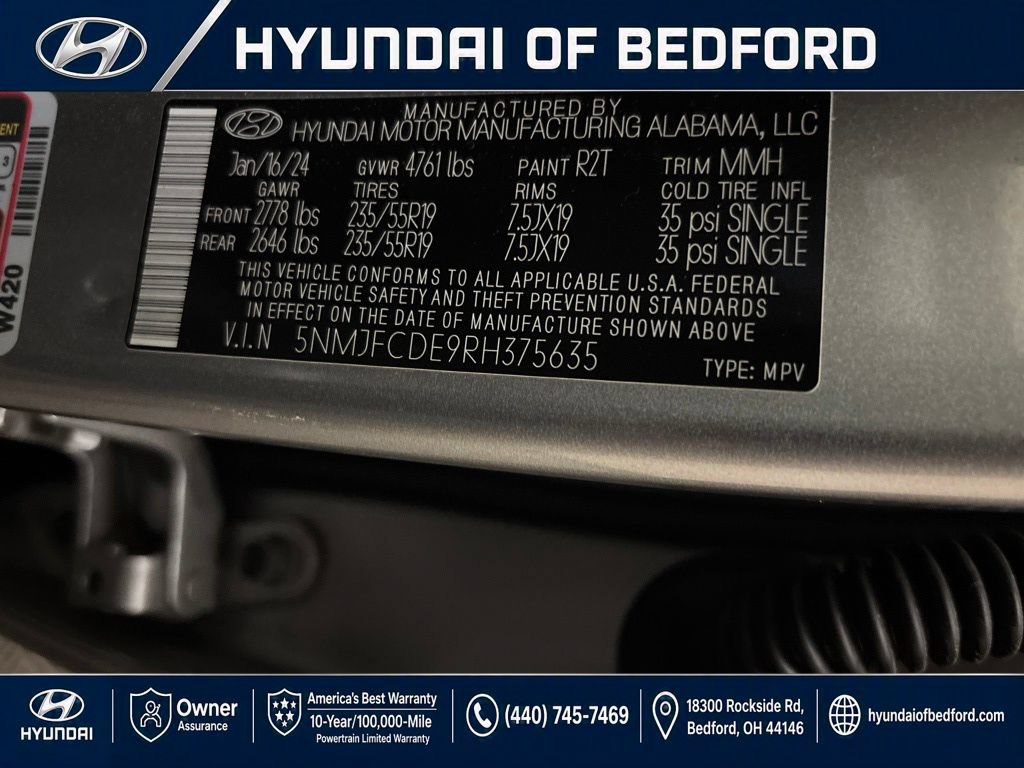 Used 2024 Hyundai Tucson SEL w/ Convenience Package AWD/4WD image 13