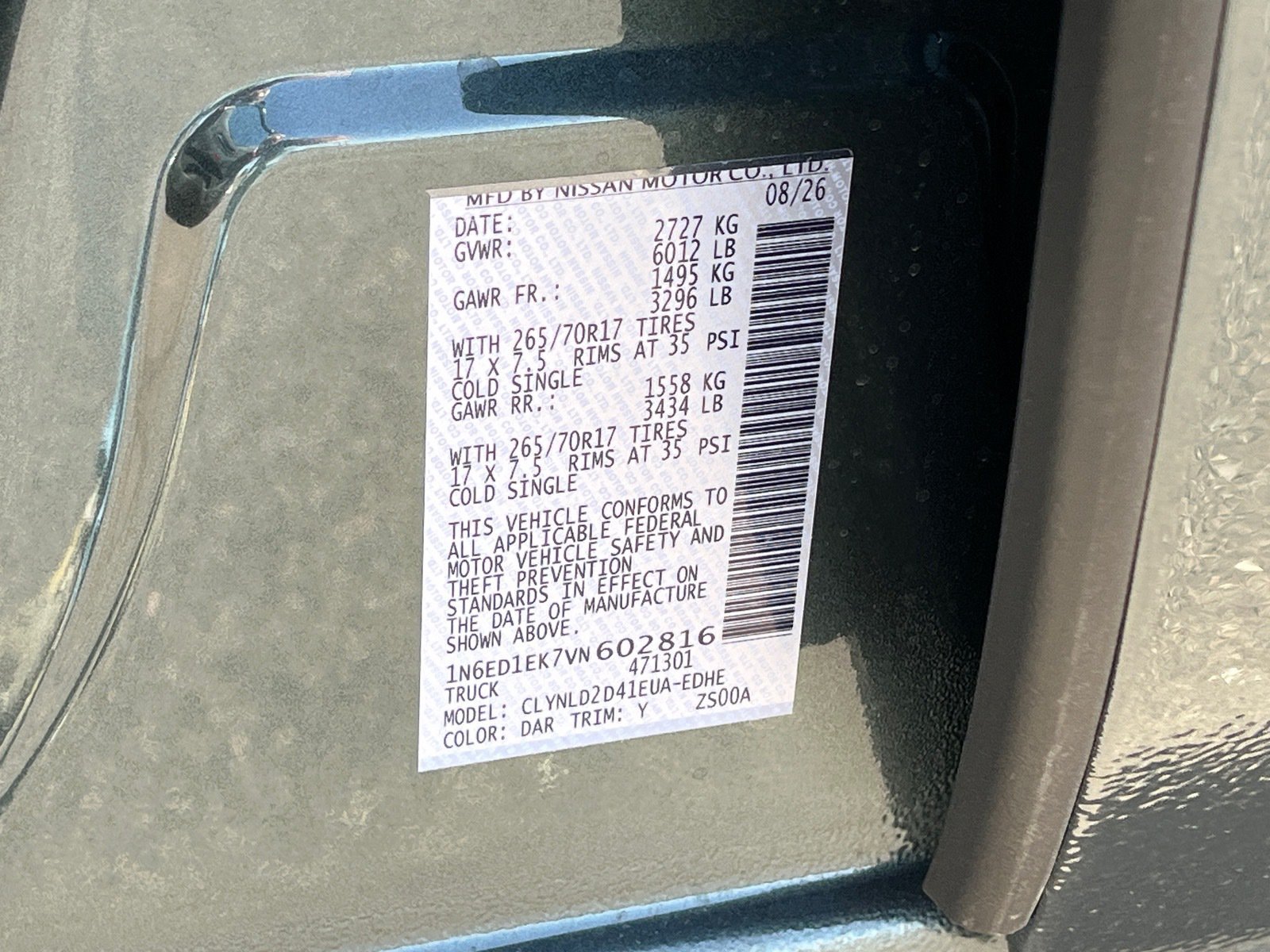 New 2027 Nissan Frontier PRO-4X AWD/4WD image 31