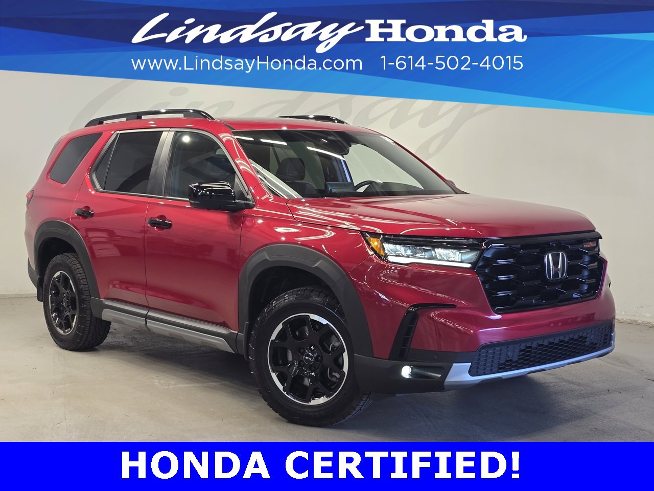 Certified 2025 Honda Pilot TrailSport