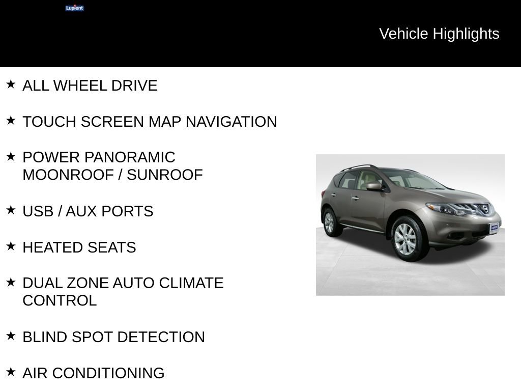 Used 2014 Nissan Murano SL w/ Navigation Package image 5