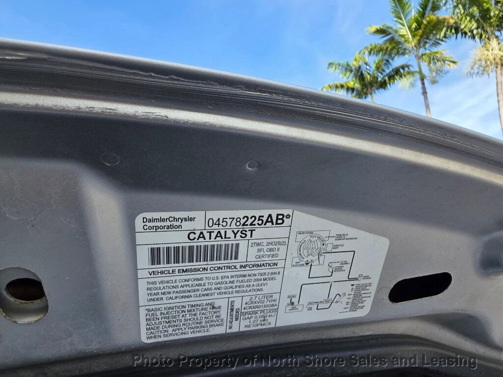 Used 2004 Chrysler Sebring LXi image 54