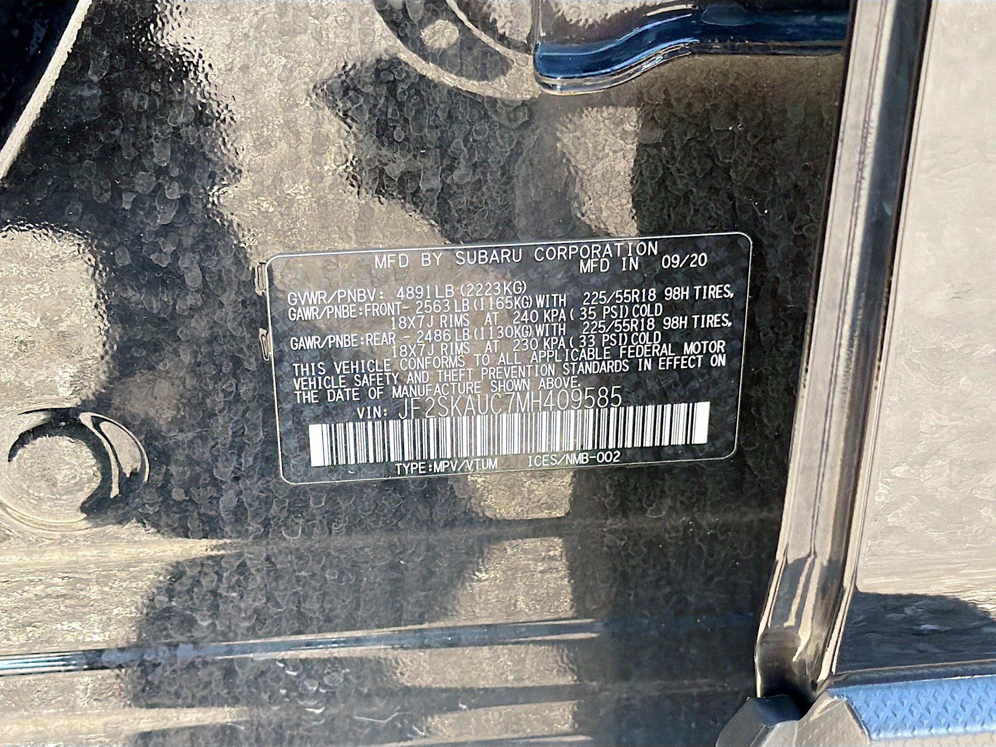 Certified 2021 Subaru Forester Limited w/ Popular Package #3 image 42