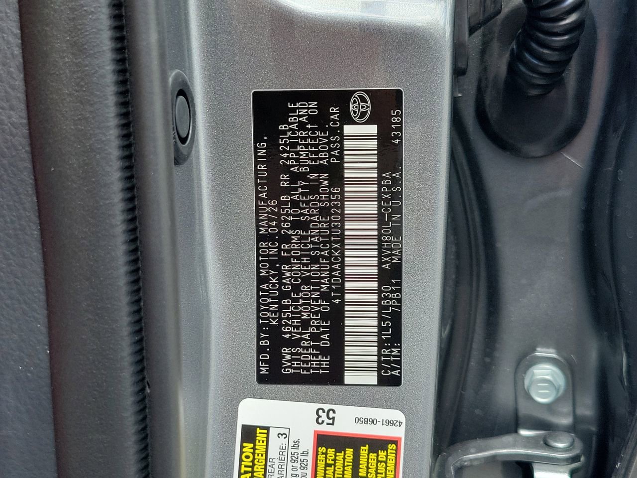 New 2026 Toyota Camry XSE FWD image 33