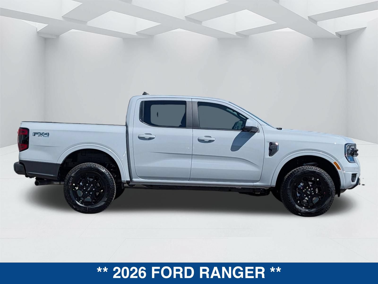 New 2026 Ford Ranger Lariat w/ FX4 Off-Road Package AWD/4WD video 3