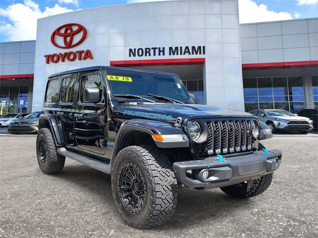 Used 2021 Jeep Wrangler Unlimited Rubicon 4xe w/ Steel Bumper Group